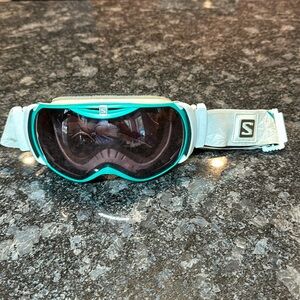 Salomon XTEND Lagoon/Universal Ski Goggles white/Teal
